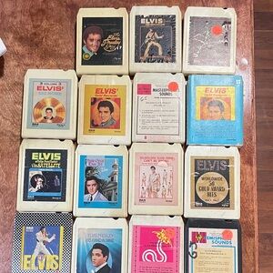 Vintage Elvis Presley 8-Track Tape Collection